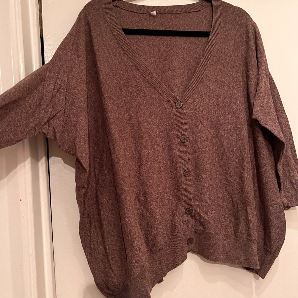 BCBG Generation‎ Flowy Oversized Lightweight Cardigan Sweater